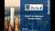 Revit Architecture Family Editor