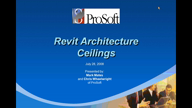 Revit Architecture Ceilings